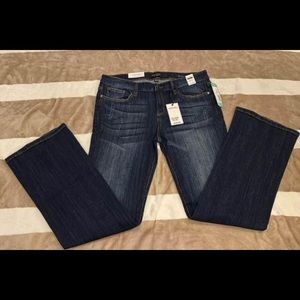 New Judy Blue Distressed Bootcut Jeans, Size 15/32 (equivalent to size 14)